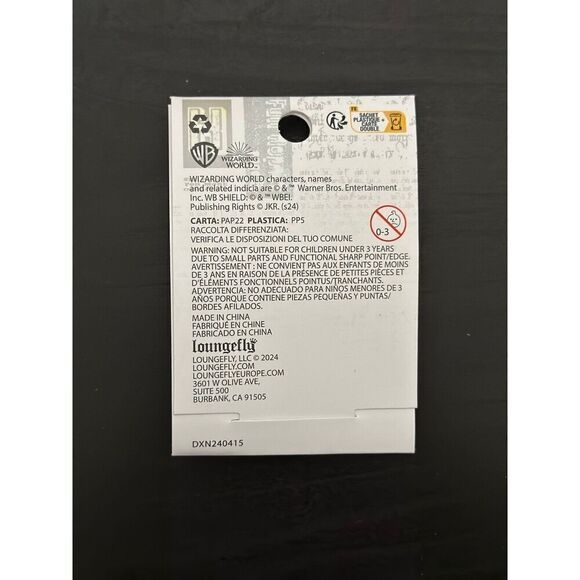 Loungefly Harry Potter Ravenclaw Hinge Book Enamel Pin - Picture 3 of 3